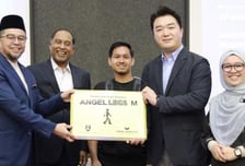 [더벨]말레이시아 뚫은 엔젤로보틱스, '엔젤렉스 M20' 현지 출시