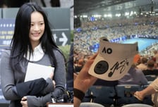 뉴진스 하니, 호주서 목격담..."테니스 경기장서 사인받아"