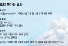 설탕 부담금 도입국, 비만·당뇨 개선은 아직...식·음료 가격인상 불가피