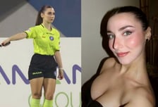 축구 5부 리그에 관중들 와글와글...미녀 심판 보러 경기장 간다