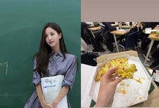 '대치동 여신' 류시원 아내…학생들에 통 큰 '플렉스'