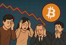 "일단 팔고 탈출해?" 겁에 질린 코인 개미...8만1000달러대로 뚝