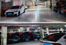 아파트 주차장 점령한 렌터카들…"입주민이 본인 사업장처럼 써"