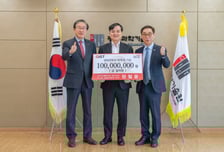 정철웅 리가켐바이오 연구소장, 모교 GIST에 1억원 기탁