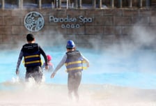 추운 겨울 '스파트립' 명소 어디…파라다이스 스파 도고 '눈길'