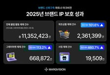 마크비전, 브랜드 IP 보호 건수 껑충…"AI로 1135만건 잡았다"