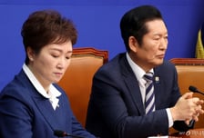 갈등 진화 나선 정청래…'합당 반대' 최고위원 연속 회동