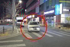 "민폐 주차 끝판왕 아줌마"...도로 한가운데 차 세우고 사라졌다