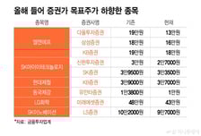 "코스피 5000? 우린 웁니다"…증권가가 목표가 낮춘 기업들