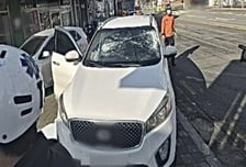 "차량 앞유리 박살, 아내 피 흘려"...주행 중 사망사고, 블랙박스 영상엔