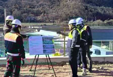 한국남부발전 소수력 건설현장 안전 경영 추진