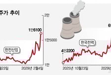 "한미 협력 기대" 원전주 단숨에 랠리