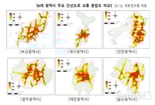 6대 광역시 교통혼잡 도로 54.7㎞ 개선…만성 혼잡구간 줄인다