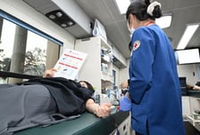 소방청, 혈액 부족 위기 속 '사랑의 단체 헌혈'..."전국 릴레이 기대"