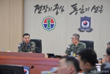 합참의장, 지작사 방문해 군비태세 점검…"MDL 침범 시 단호 대응해야"