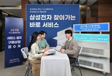 삼성전자, 집앞에 임시 부스 '찾아가는 바로 서비스' 운영