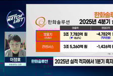 [트레이더의 왓치리스트] 한화솔루션 1분기 흑전 온다 지금 매수 가능?