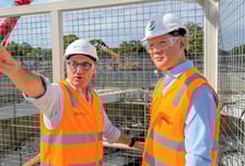 허윤홍 GS건설 대표, 호주서 현장경영 행보…'전력망' 사업 점찍었다