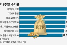 "호실적 통했다" 변동장 살아남은 은행ETF