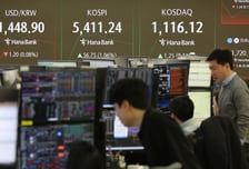 "고객님 부자되세요" 코스피 달리자 증권주 점프