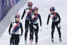 [속보] 쇼트트랙 남자 5000m 계주 결승행…20년 만에 金 도전