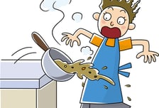 전 부치다 "앗 뜨거워", 소주·된장 찾지 마세요...화상 응급처치법 [한 장으로 보는 건강]