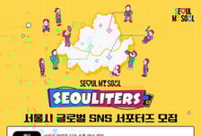 서울시, 글로벌 SNS 서포터즈 '서울라이터즈' 모집