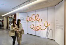 쇼핑 중에 만나는 예술…롯데백화점 '아트 VM 프로젝트' 진행