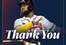 '와, 美도 이런 낭만이!' ATL, '김하성 보러 韓 방문' 오주나에 이례적 작별 인사 "고마웠어, 곰돌이"