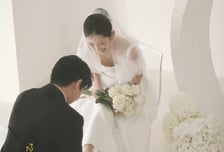 숨진 태아 명복 비는 일본 사찰서?...최준희 '웨딩촬영 논란' 해명