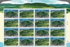 드론으로 찍은 지미봉·백약이 오름…제주 오름 사진, 우표로 나온다