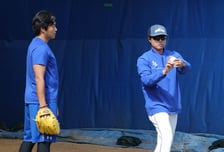 [포토] 이승현, 박승현 코치님 레슨 너무 좋아