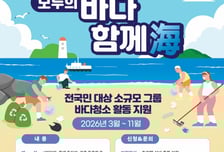 수협, 바다 정화 청소비 최대 100만원 지원…작년 22t 해양쓰레기 수거