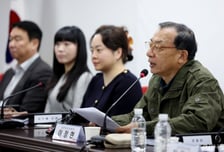 국방색 옷 입은 국힘 공관위원장 "당을 이용하려는 자, 공천서 정리"