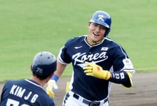 '대표팀 느낌 좋다' 안현민, 최원태 상대 122m 대형 솔로포 가동 [온나손 현장]