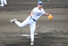 [포토] 양창섭 '시원하게 뿌렸다'