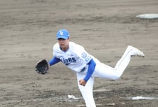 [포토] 배찬승, 박해민 상대로 역투