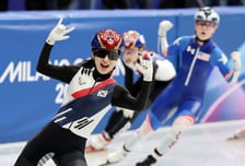 김길리, 1500m 금메달  올림픽 '2관왕'...'은메달' 최민정, 역대최다 메달