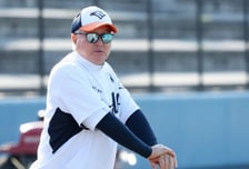 [포토] 김경문 감독 '오키나와에 뜬 달감독'