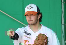 [포토] 화이트 '불펜서 베일 벗었다'