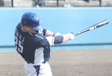 [포토] 김주원, 3루타 이어 역전 3점포