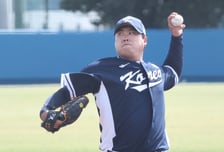 [포토] 류현진 '식구 향한 폭격투'