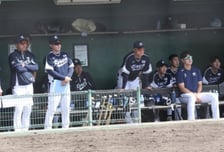 [포토] 류지현 감독 'K-타선 언제 터지나'