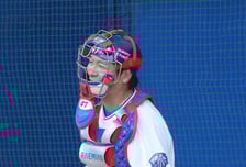 [포토] 강민호 '사자보이스 미소'