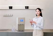 삼성전자, 하루 얼음 1000개 '비스포크 AI 얼음정수기' 출시