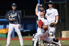 [포토] 박동원 '강견이란 이런 것'