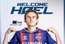 수원FC, 187㎝ 노르웨이 특급 영입... 만능 공격수 합류 [오피셜]