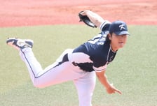 [포토] 곽빈 '다이내믹 피니시'