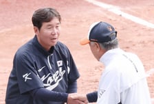 [포토] 류지현 '김경문 감독님 감사합니다'