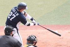 [포토] 박동원 '깔끔한 콘택트'